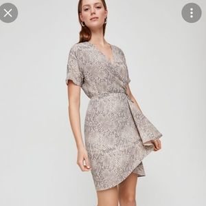 Babaton Wallace wrap dress